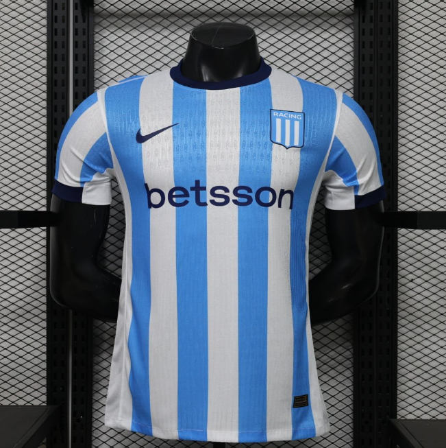 2026-27 Racing Club de Avellaneda Home Soccer Jersey Shirt Authentic Version